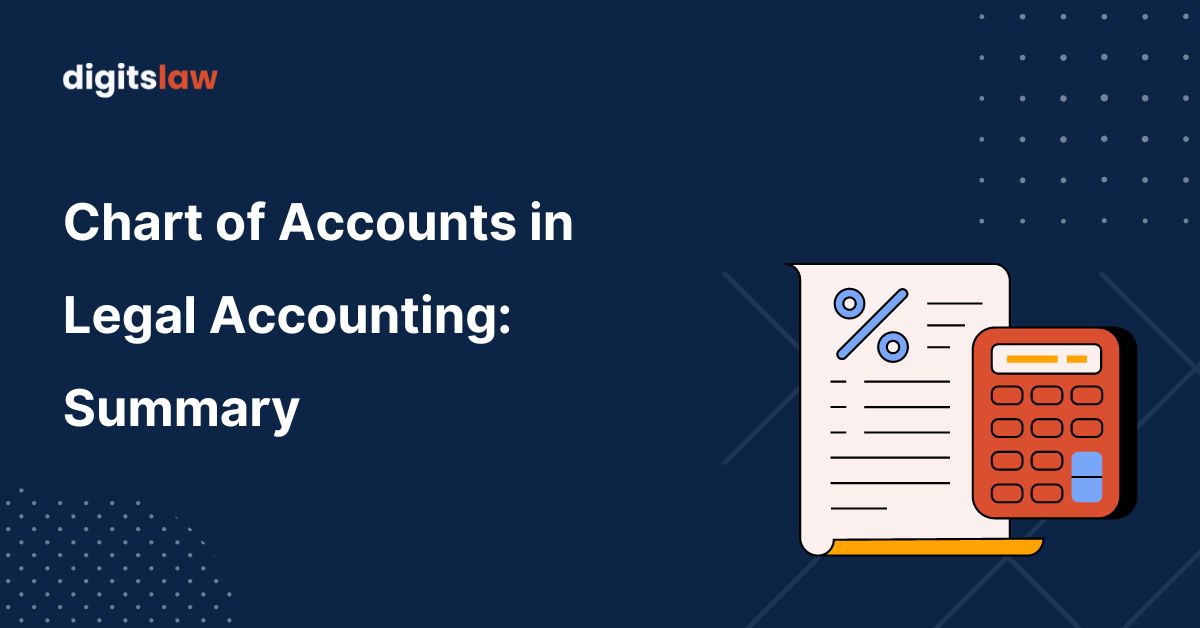 Chart of Accounts in Legal Accounting: Summary