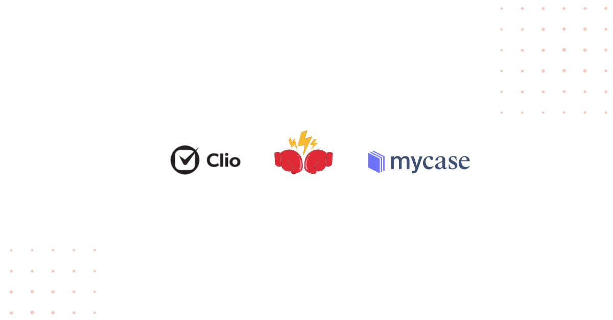 Clio vs MyCase: Which one is right for you? 2023 Comparisons