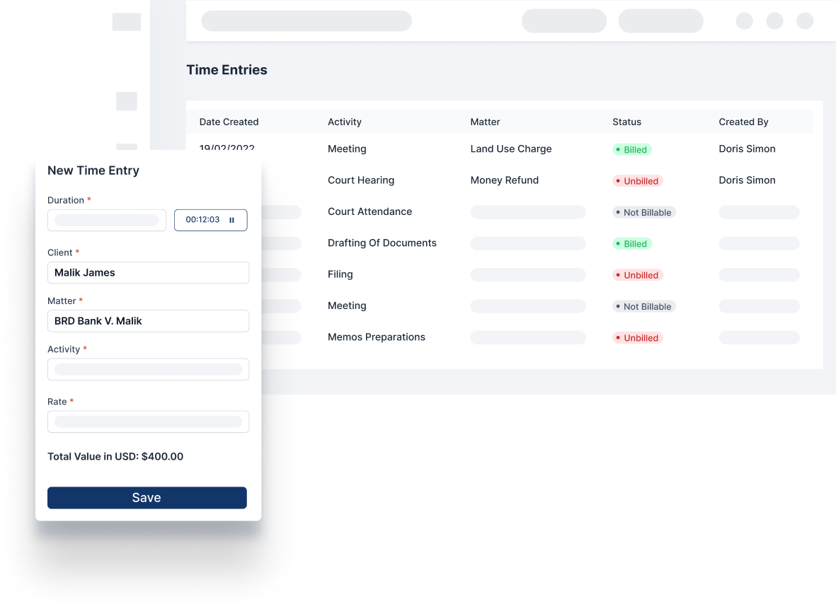 Time Tracking For Lawyers