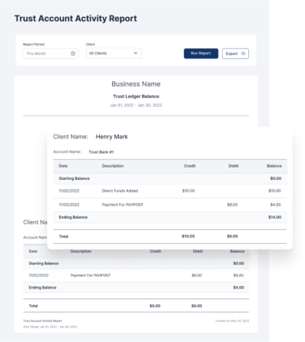 Trust Accounting For Law Firm